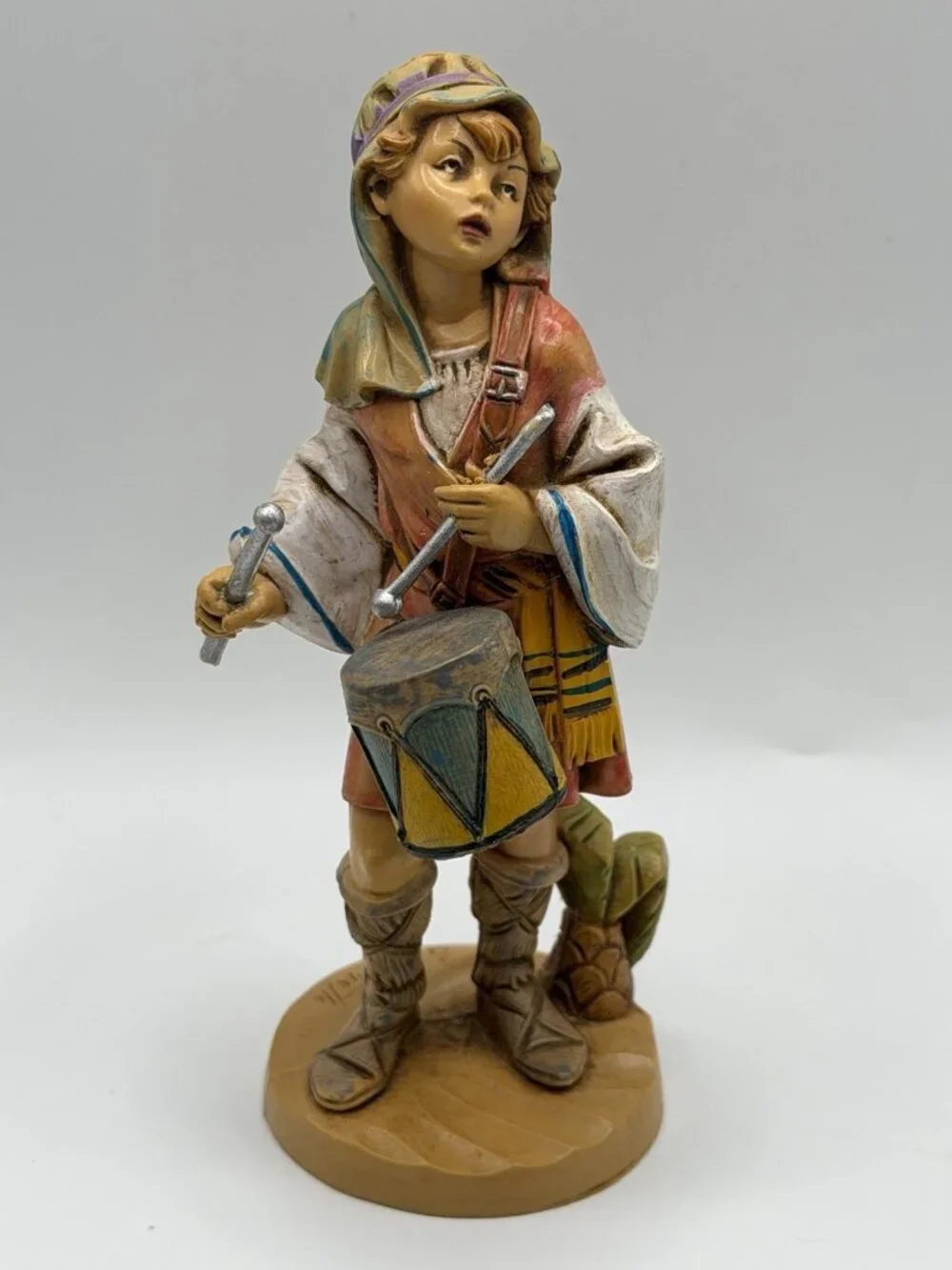 1989‎ Jareth the Drummer Boy Fontanini Heirloom Nativity Figurine Simonetti 5